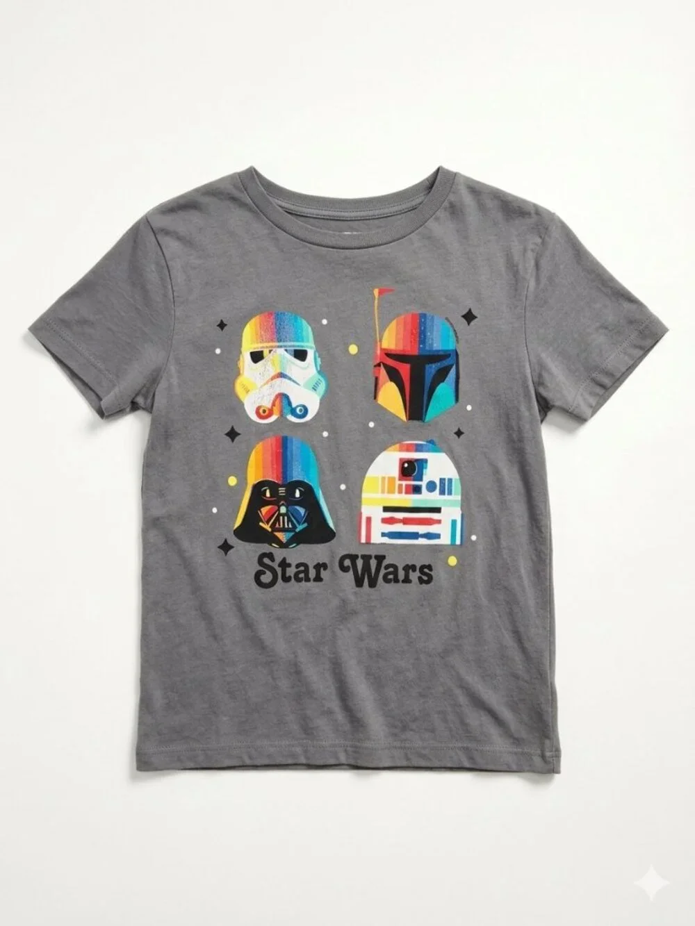 Old Navy Boys Gray Star Wars Graphic Tee S